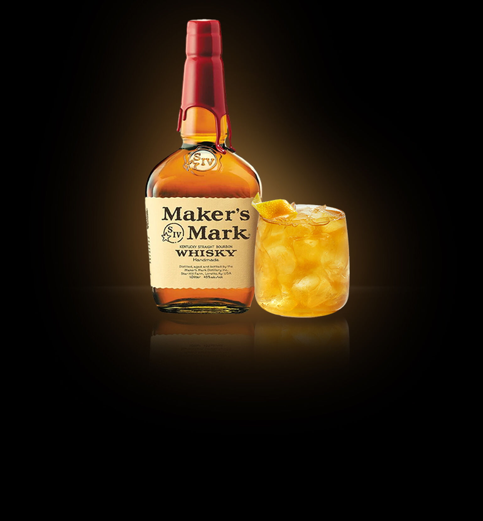 Maker's Mark Gold Rush Cocktail